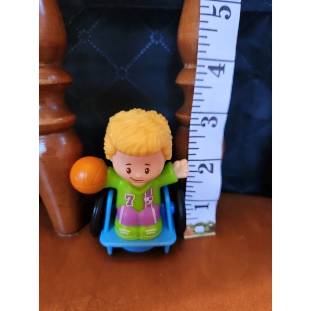 Fisher Price Little People Josh in Wheelchair Boy Basketball Replacement Figure